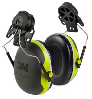 Recalled 3M Peltor X Series X4P3E Hard Hat Attached Earmuffs