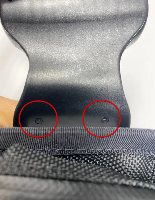 Detail View QLR4 Pocket handle date code location