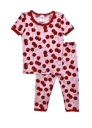 Esme Children's Sleepwear Garment - Cherry Print