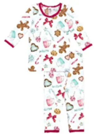 Esme Children's Sleepwear Garment - Shimmer Sweets Print