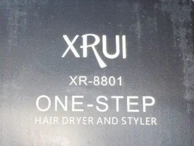 Product Packaging Label with Model Number