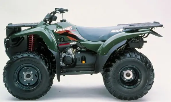 Recalled Kawasaki Prairie all-terrain vehicle (ATV)