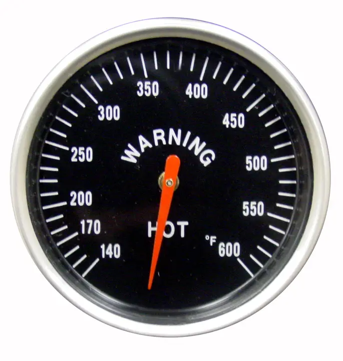 Recalled Kenmore gas grill temperature gauge