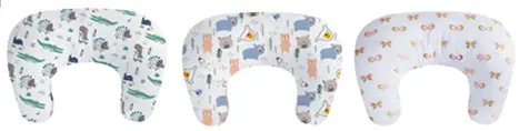 Recalled Little Grape Land Nursing Pillows - alligator, bear, butterfly