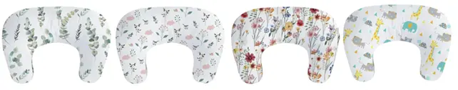 Recalled Little Grape Land Nursing Pillows – green leaves, little bunny, spring flower and woodland animal