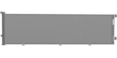 Recalled LIVACTI Retractable Safety Gate - Gray