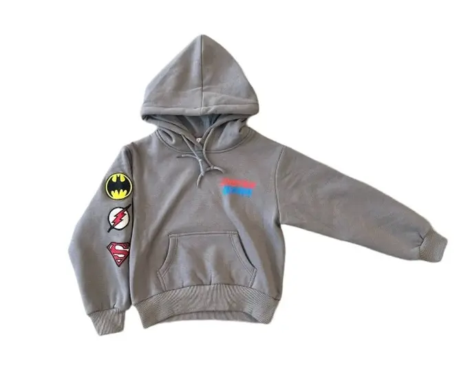 Recalled Lola + The Boys Justice League Hero Gray Hoodie