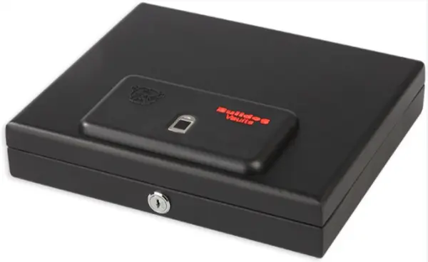 Recalled Bulldog Magnum Biometric Top Load Pistol Vault, Model No. BD4055B