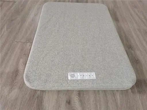 Recalled Modera Organic Cotton Pack N Play Mattress Dual-Sided Portable Baby Crib Pad – Gray