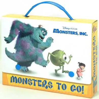 Recalled board book set, "Monsters To Go!"
