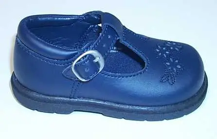Recalled Munchkin T-Strap girls' shoe, side view