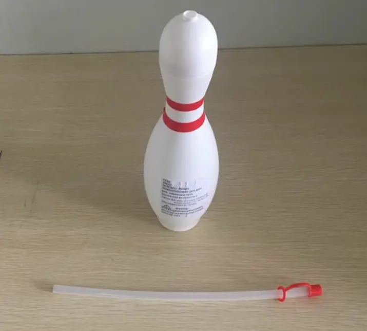 Recalled Bowling Pin Sipper Cup's label