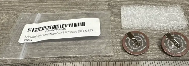 Recalled Panasonic 3V VL2020 lithium coin batteries