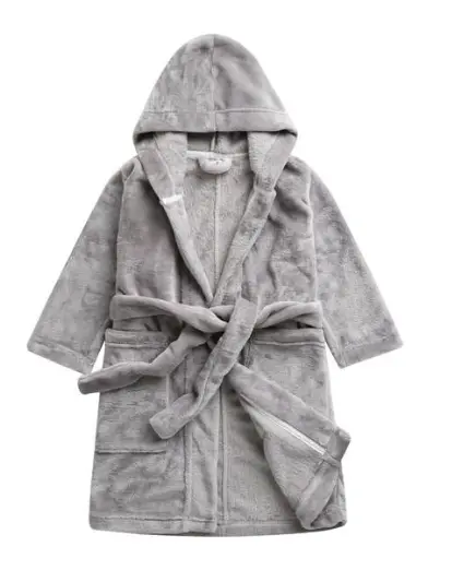 Recalled Vaenait Baby Children's Robe in Gray