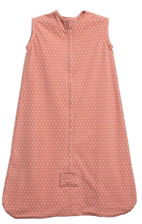 Recalled WeeSprout baby sleep sack (Dotted Rose)