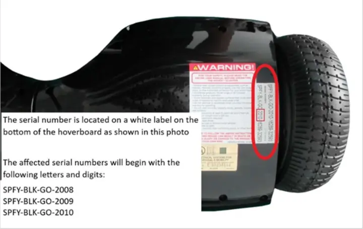 Serial Number Location