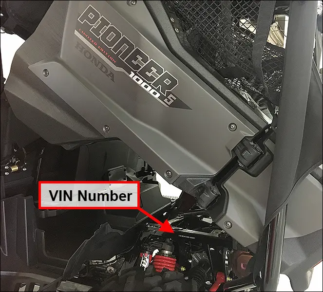 Photo from the official notice: American Honda Recalls Recreational Off-Highway Vehicles Due to Fire and Burn Hazard (Recall Alert)
