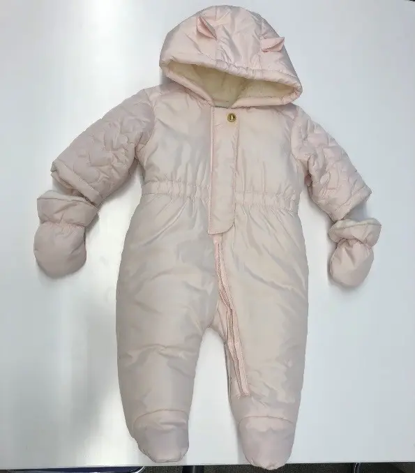 Recalled Rosebud Heart Infant Girl’s Snowsuit (Style #2111188)