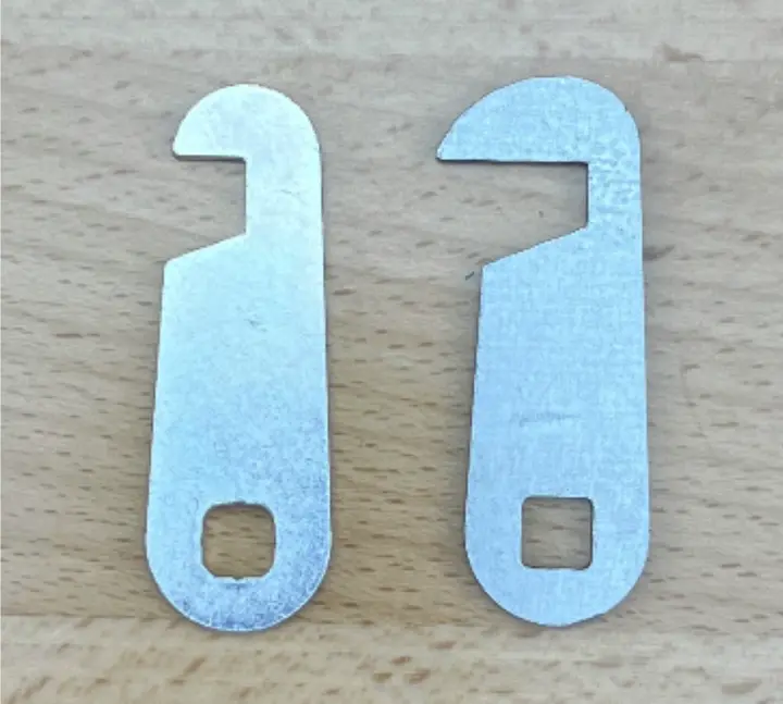 Security chests with a locking arm on the left side are included in this recall