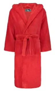 Recalled Mark of Fifth Avenue children's robe – red