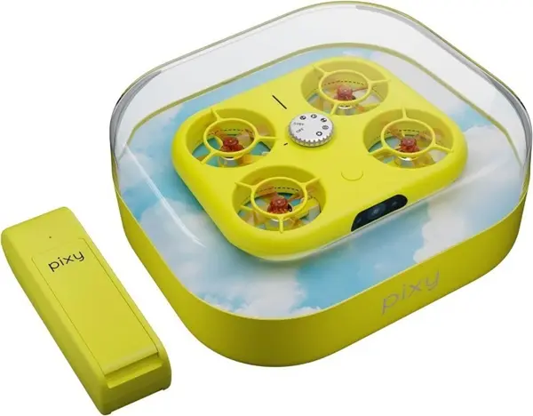 Pixy Flying Camera with recalled battery on charger