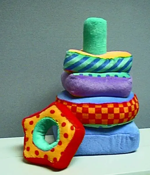 Recalled Plush Stacker toy