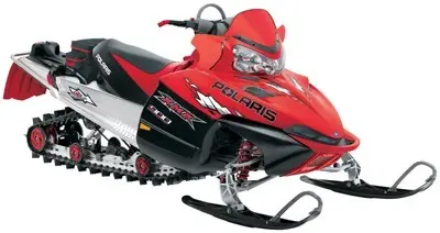 Recalled Polaris "900 RMK 151" snowmobile