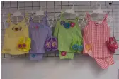 Recalled Clothing with sandals