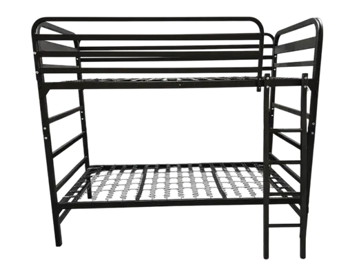 Recalled Interior Resources children's steel utility bunk bed (side view)