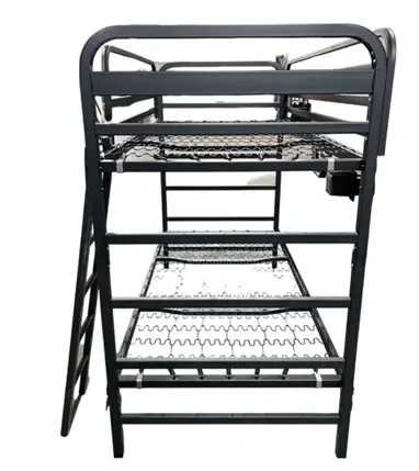 Recalled Interior Resources Children's steel utility bunk bed (back view)