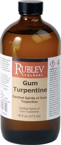 Recalled Rublev Colours Gum Turpentine