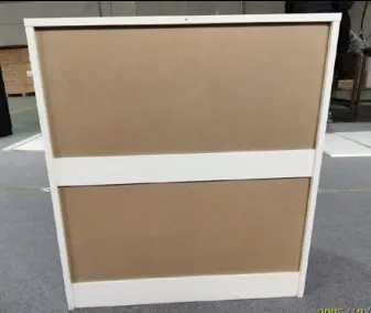 Recalled White Segmart 4-Drawer Dresser (back)