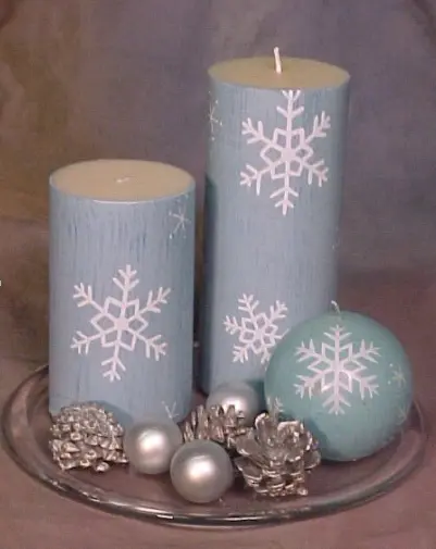Recalled Recalled Snowflake Candle gift set
