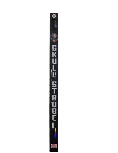 Retail Packaging for the "Skull Strobe" Rocket