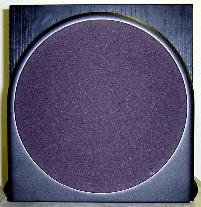 Front of recalled subwoofer