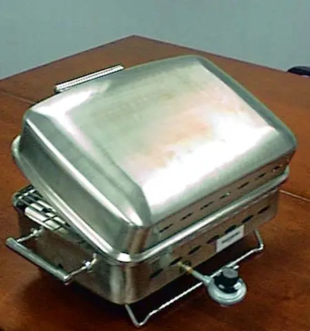 Recalled "Suitcase Grill" propane gas grill