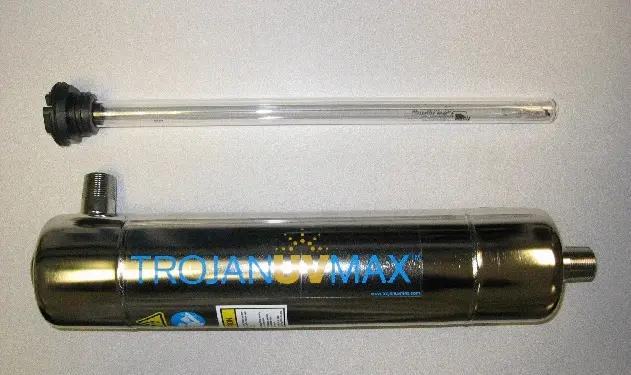 Recalled UV lamp and steel chamber