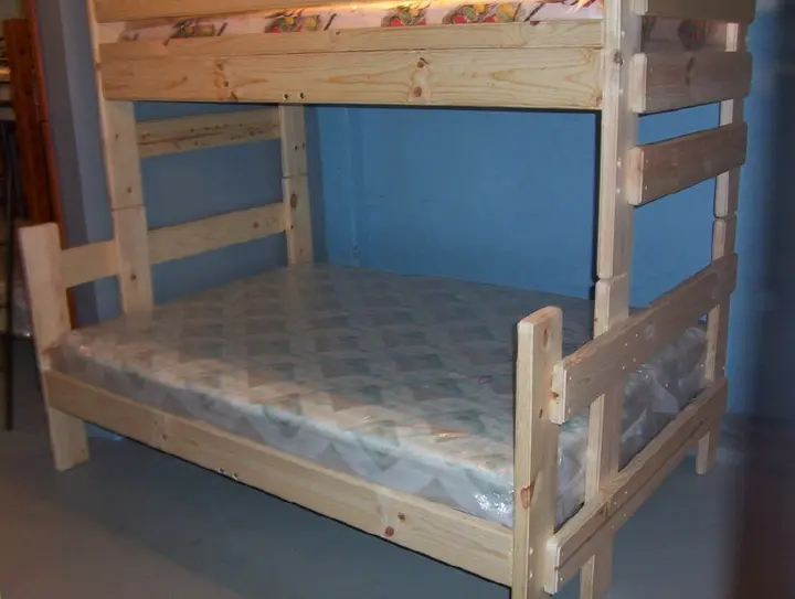 Recalled Twin/Double wooden bunk bed