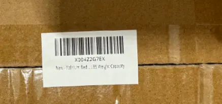 Xalirium is printed on the label of the recalled adult portable bed rail