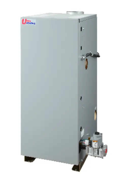 Recalled Utica Heating gas-fired hot water residential boiler