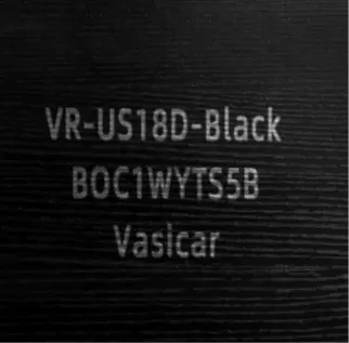 Recalled Vasicar 18-Drawer Dresser black label