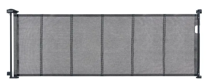 Recalled Vevor Retractable Baby Gate, model number YJ-3371 in black