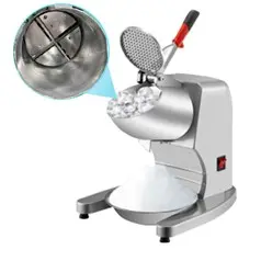 Recalled Vevor Ice Crusher, model number BY-300 in silver (SBY-300FD110VLDK1V1)