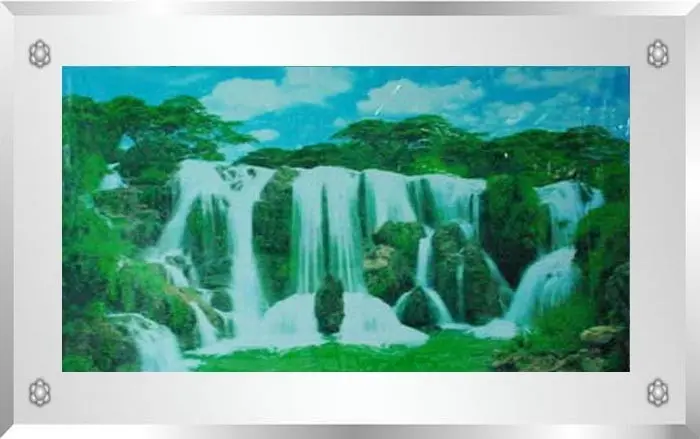 Recalled Kinetic Lighting Picture (Moveable Waterfall Picture)