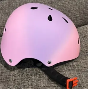 Recalled Wemfg Children's Multi-Purpose Bike Helmet – pink/purple/pink