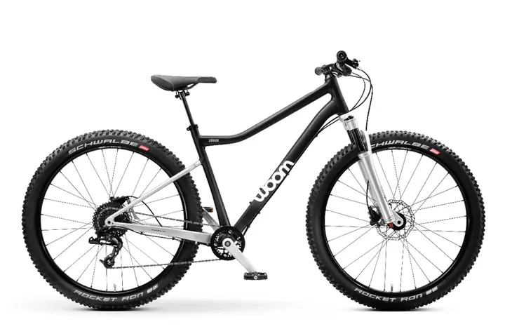 Recalled OFF AIR 6 – Black with silver suspension front fork, 26-inch wheels
