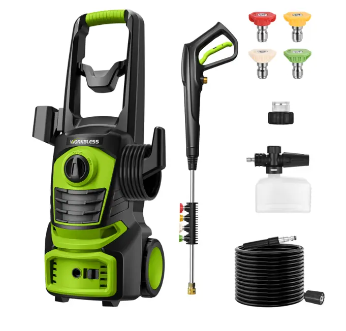 Recalled Workbless Electric Pressure Washer Model WB0302 - front view