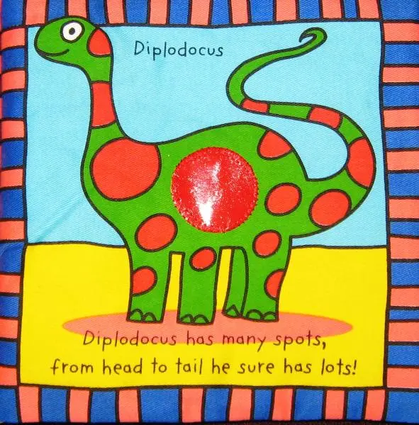 Picture of Recalled Diplodocus Cloth Book