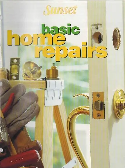 Picture of Recalled Sunset Basic Home Repairs Home Improvement Book