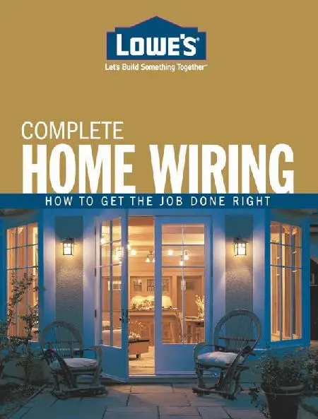 Picture of Recalled Lowe's Complete Home Wiring Home Improvement Book